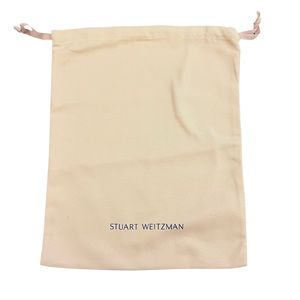 STUART WEITZMAN Pink Designer Cloth Dust Bag
